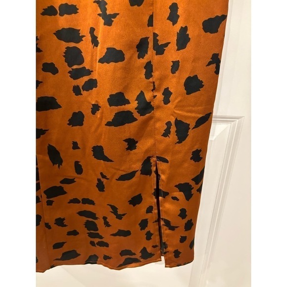 NWT MIDI Cheetah Print Dress - Picture 2 of 6